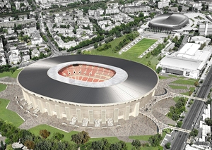 Perencanaan dan Desain stadion olahraga tingkat tinggi yang dapat diskalakan secara keseluruhan untuk acara berskala besar - Product Image 2