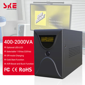 SKE 무정전 전원 공급 장치 12V 9AH 배터리 단상 120V 230V <span class=keywords><strong>1.2KW</strong></span> <span class=keywords><strong>UPS</strong></span> 2KVA 오프라인 <span class=keywords><strong>UPS</strong></span> 2000VA 1200W - Product Image 1