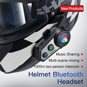 Q18 kask BT kulaklık iki kişi interkom 1000M interkom - Product Image 2