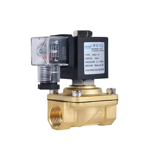 COVNA Solénoïde d'arrêt en acier inoxydable de 1 pouce pour l'eau, garantie 90 jours - Product Image 1