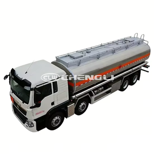 รถบรรทุกน้ำมันเชื้อเพลิง HOWO 8x4 25500 ลิตร รถบรรทุกน้ำมันเชื้อเพลิงแบบกล่องอเนกประสงค์ - Product Image 4
