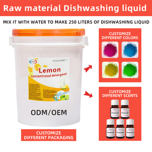 Bán buôn chanh thơm món ăn nhà bếp xà phòng 25kg masterbatch chất lỏng dùng một lần chất tẩy rửa cho sàn & Bộ đồ ăn - Product Image 3