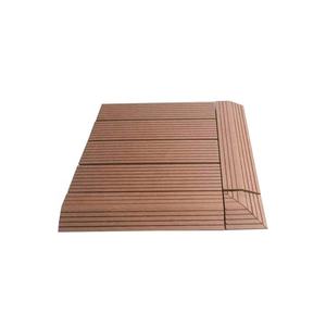 Carrelage de sol composite WPC imperméable pour terrasse extérieure, utilisé pour les piscines - Product Image 3