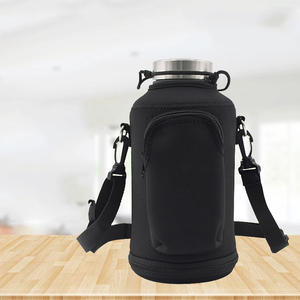 अनुकूलित खेल गैलन पानी की बोतल कंधे का पट्टा रस्सी विरोधी गिरावट गर्मी इन्सुलेशन पानी कप आस्तीन - Product Image 4