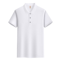 Chemises polo pour hommes à manches courtes, couleur unie classique, col décontracté, 3 boutons, plusieurs couleurs : olive, blanc, noir