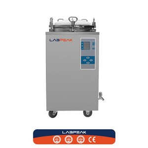 Esterilizador a vapor vertical LABPEAK de 35-150L, tipo tornillo, pantalla LED de estado de funcionamiento, teclado táctil 105-134 ℃   Esterilizador de Laboratorio - Product Image 1