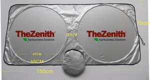 مصنع SW مباشرة من النايلون الزجاج الأمامي سيارة الشمس الظل - Product Image 3
