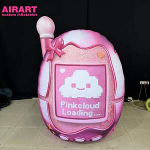 Téléphone Gonflable, Nuage Rose Gonflable <span class=keywords><strong>Tamagotchi</strong></span> pour Décoration de Fête, Accessoire <span class=keywords><strong>Tamagotchi</strong></span> Gonflable Personnalisé Imprimé - Product Image 1