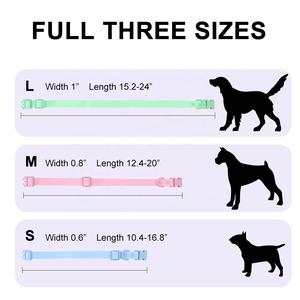 Juego de <span class=keywords><strong>collar</strong></span> y correa para perro inodoro fácil de limpiar, correas de nailon suave en el interior, <span class=keywords><strong>collar</strong></span> de perro de PVC impermeable recubierto de PVC - Product Image 5