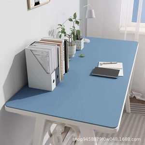 KDM Silicone Desk Pad Thin <b>Waterproof</b> Modern Home Office <b>Table</b> Mat Solid Color Protective <b>Cover</b> - Product Image 2