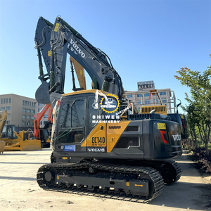 Excavatrices d'occasion de taille moyenne Volvo EC140 pour travaux de terrassement, excavatrice d'occasion Volvo EC140 EC150 EC210, excavatrice de taille moyenne - Product Image 3