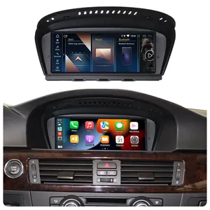 8.8 "BMW 3/5 serisi E90 E60 için orijinal ekran 2004-2011 Carplay Android 12 multimedya oynatıcı araba radyo