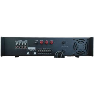 Amplificateur audio 6 canaux Winford PA-120 USB Bluetooth FM 70V 100V 16 Ohm 120W Récepteur professionnel - Product Image 2