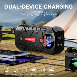 BR 12V 4000A Démarreur de voiture multifonction portable avec compresseur d'air Câble intelligent Fabricant OEM Banque d'alimentation en gros - Product Image 3