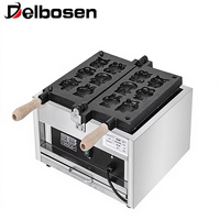 Machine à gaufres Blios de qualité alimentaire à prix d'usine, haute efficacité, en acier inoxydable, 220V 50Hz 60Hz pour la restauration commerciale