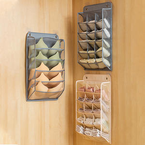 Sac de rangement suspendu pour armoire, pour sous-vêtements, culottes, chaussettes, organiseur de placard, organiseur de vêtements, cravates, foulards, chaussettes - Product Image 3