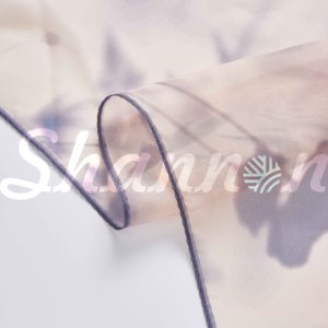 Tela de Gasa Chifón de Seda de Morera 100% Pura de 6mm, Transparente, Estampado Digital, Suave y Lisa, Transpirable para Vestidos y Pañuelos de Mujer - Product Image 5