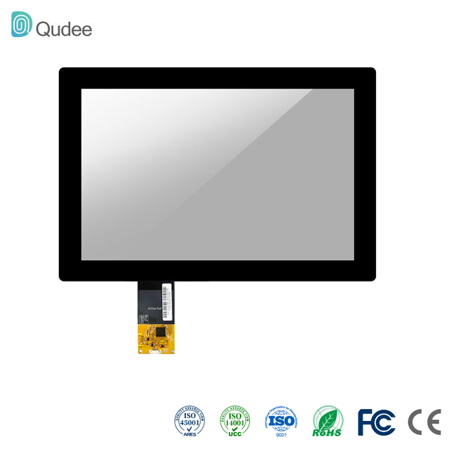 Custom 9.7" 10.1" 11.6" Industrial Anti-glare PCAP Capacitive Touch Screen Glass Panel for Android USB Interface