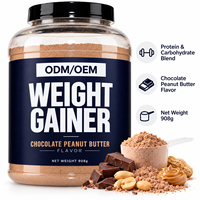 Poudre Protéinée Prise de Masse Marque Blanche Chocolat Beurre de Cacahuète Mélange Protéine-Carbohydrate Nutrition Musculaire OEM Vente en Gros ODM
