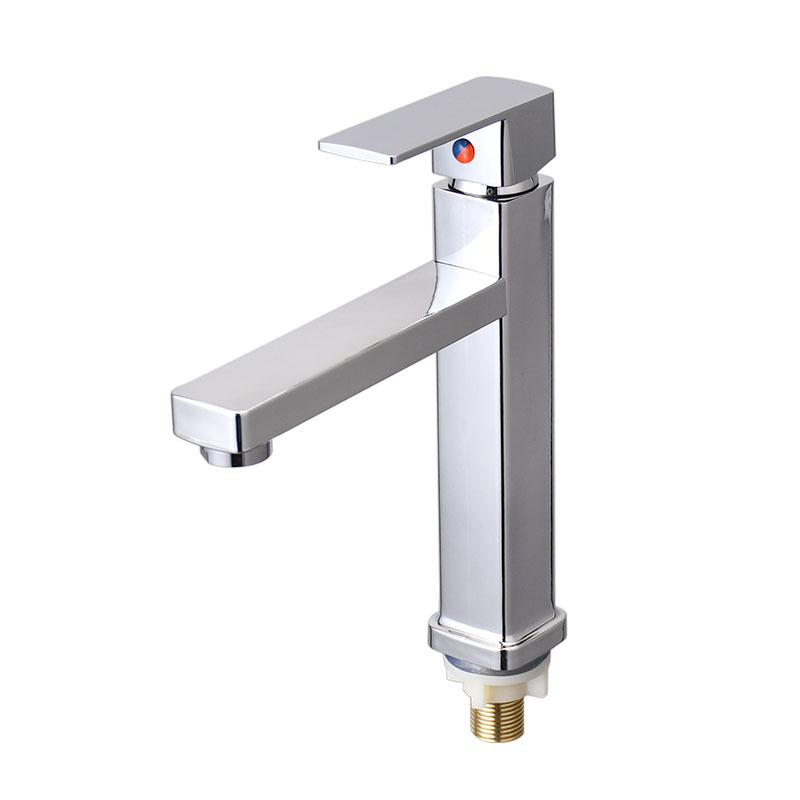 Square High Body Washbasin Single Cold