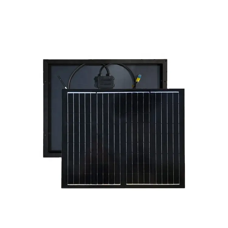 Modulo FOTOVOLTAICO Ad Alta Efficienza Di Potenza 50W Mono Pannelli Solari Per Il Tetto di Casa/Solare Da Banco