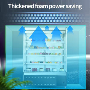 Congélateur de supermarché à économie d'énergie, présentoir de légumes, congélateur sur pied pour réfrigérateur <span class=keywords><strong>américain</strong></span> à usage Commercial - Product Image 5