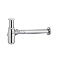 Siphon de lavabo antique de haute qualité, siphon de lavabo en laiton, siphon de lavabo