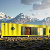 Maison conteneur modulaire préfabriquée personnalisée et étanche pour logements résidentiels, camps de travailleurs, commerces et salles de bain