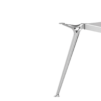 Pieds de table réglables modernes en alliage d'aluminium moulé sous pression, support de bureau à café en forme spéciale, quincaillerie pour meubles, Xin Hao Living