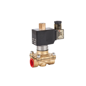 Válvulas Solenoides de Latón Normalmente Abiertas 2W-160-15K de Fábrica, para Aplicaciones de Agua, Gas y Petróleo, con Estructura de Control y Piloto - Product Image 5