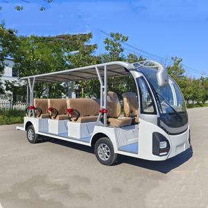 DZY DY-<span class=keywords><strong>D</strong></span>-3 Nuovo Veicolo Elettrico Turistico a 14 Posti Certificato CE AAA, Versatile Bus per Avventure Turistiche e Accoglienza in Hotel - Product Image 2