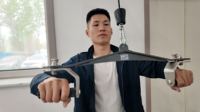 Barra giratoria para dominadas, accesorio de fitness para gimnasio, agarre para ejercicios de fuerza y Crossfit