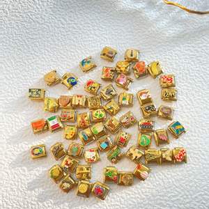 Stile italiano nuova <span class=keywords><strong>serie</strong></span> di bracciali modulari dorate Base <span class=keywords><strong>serie</strong></span> amore Styling catena di assemblaggio personalizzato acciaio inox oro - Product Image 3