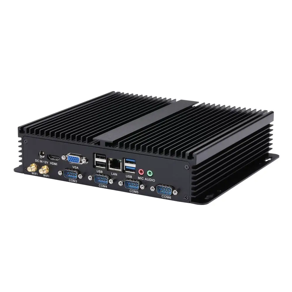 Controllo tutto in uno PC incorporato Mini PC Core i3 supporto DDR3L 1600/1333 fino a 8G 1LAN Win 10/ Win 11