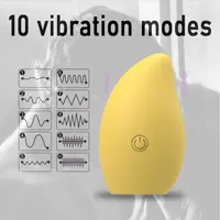 Nuevo producto, de 10 velocidades masaje corporal, vibradores de frutas de punto G, masturbador femenino, Juguetes sexuales, huevo saltador de clítoris, vibrador de Mango