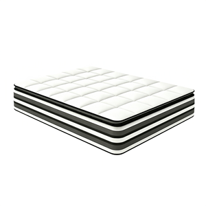 Colchón Híbrido de Espuma Viscoelástica Personalizado con Muelles Ensacados, Diseño Moderno, 25cm de Grosor, Suavidad Media, para Escuela, Hotel, Dormitorio, C6 Moderno Puf - Product Image 5