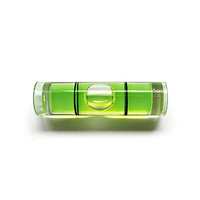 Niveau à bulle cylindrique en acrylique de haute précision 7x26mm pour niveaux à bulle, outils de mesure, pièce de rechange