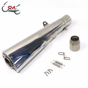 Silenciador Universal para motocicleta, Escape de 51mm para <span class=keywords><strong>Honda</strong></span> Cafe Racer HP4 Zx14 Zx10r NK400 <span class=keywords><strong>CBR</strong></span> Motor - Product Image 5