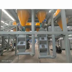 Cylindrical Li Ion Battery Shredding Crushing Line Soft Package Battery Recycling Line