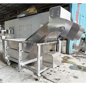 Iqf หน่วยลวกและระบายความร้อนด้วยน้ำเย็นสำหรับระบายความร้อน<span class=keywords><strong>หอย</strong></span>หรือกุ้ง<span class=keywords><strong>ลวก</strong></span>เพื่อให้แน่ใจว่าสุขอนามัยและพื้นผิวที่ต้องการ - Product Image 4