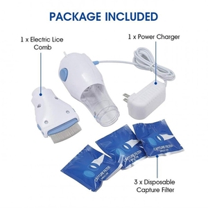 Hot Sale <strong>Electric</strong> Lice <strong>Comb</strong> Hair Cleaner <strong>Flea</strong> Remover Lice <strong>Comb</strong> Plastic Massage <strong>Comb</strong> - Product Image 6