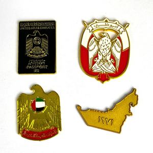 Falcon Metal Emblem, <strong>Custom</strong> <strong>United</strong> Arab Emirates 45th <strong>National</strong> Emblem, <strong>National</strong> Day Gifts Gold Falcon Badges Collectibles - Product Image 4