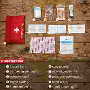 Baiyuheng - Bolsa de Primeros Auxilios con Logotipo Personalizado al por Mayor, Kit Médico de Emergencia Portátil, Kit de Supervivencia para Viajes y Hogar, Equipo de Emergencia para Acampar - Product Image 3