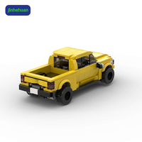 Offre Spéciale : Blocs de Construction Voiture de Sport Jaune pour Enfants – Mini Briques MOC, Jouets Camions et Modèles de Voitures, Ensembles de Blocs de Construction