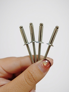 Đinh Tán mù tùy chỉnh với lõi, đinh tán bằng thép không gỉ loại 304, đầu tròn phẳng, loại không thấm nước, đinh tán tự khoan - Product Image 2