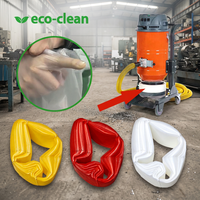 Sacs en plastique pour aspirateur industriel Eco-clean personnalisés blanc/jaune/rouge 45m pour machine à polir les sols