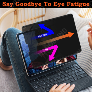 Nanoblock Bộ lọc riêng tư 4 chiều cho iPad Pro 12.9 inch 2018 2022 có thể tháo rời chống ánh sáng xanh & chói 2.5D thú cưng bộ lọc gián điệp riêng - Product Image 3