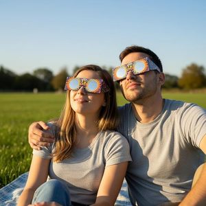 Gafas para Eclipse Solar al por Mayor, Certificadas ISO 12312-2 y CE - Recomendadas por la AAS, Fabricante Europeo - Eclipse Europa 2026 - Product Image 2
