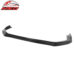 Front Bumper <b>Lip</b> For Subaru WRX STI 2015-2021 3PC CS Style <b>Gloss</b> Black Chin Spoiler High Quality Body Kit - Product Image 2
