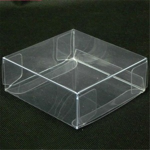 Transparent Waterproof PVC Square <b>Boxes</b> Biodegradable & UV Coated for Custom Size Storage of Food Jewelry Candy <b>Gifts</b> Cosmetics - Product Image 5